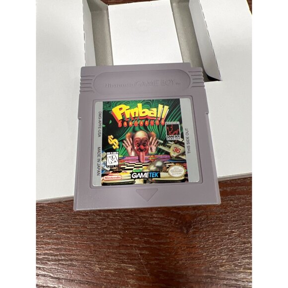 Pinball Fantasies Game Boy Cartridge With Manual Box & Inserts CIB - Picture 2 of 5